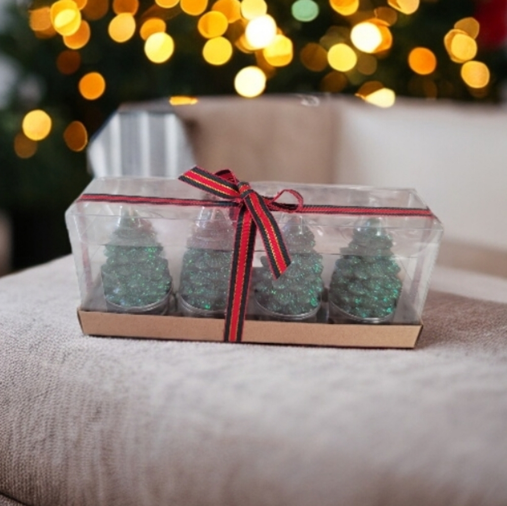 Christmas Tree Candles Holiday Candles